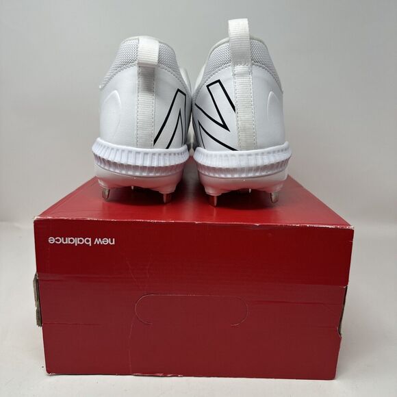 New Balance FuelCell 4040 V6 White Metal Baseball Cleats Mens Size 13 (L4040TW6) - Picture 3 of 7